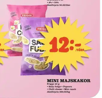 Matdax Mini majskakor erbjuda