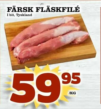 Matdax Färsk fläskfilé erbjuda