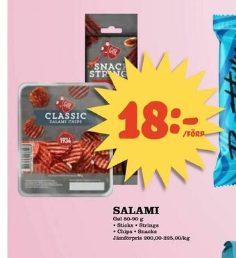 Matdax Salami erbjuda