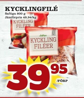 Matdax Kycklingfilé erbjuda