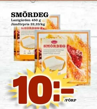 Matdax Smördeg erbjuda