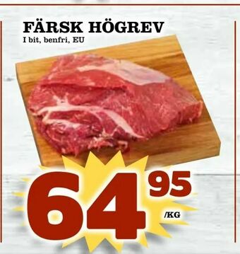 Matdax Färsk högrev erbjuda