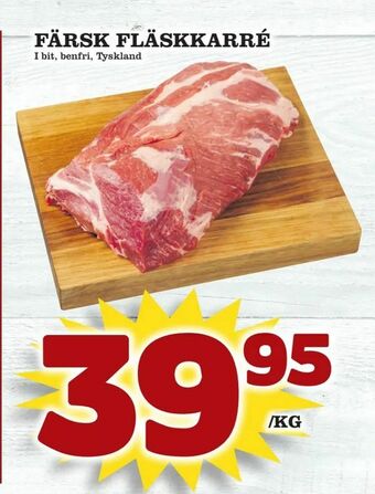 Matdax Färsk fläskkarré erbjuda
