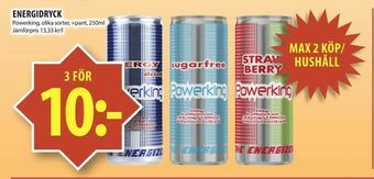 Matvärlden Tensta Energidryck erbjuda