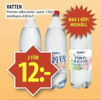 Matvärlden Tensta Vatten erbjuda