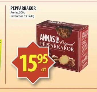 Matvärlden Tensta Pepparkakor erbjuda