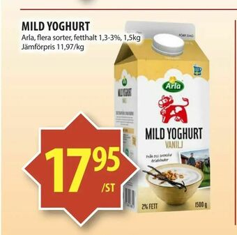 Matvärlden Tensta Mild yoghurt erbjuda