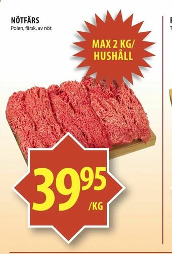 Matvärlden Tensta Nötfärs erbjuda