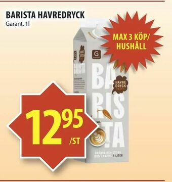 Matvärlden Tensta Barista havredryck erbjuda