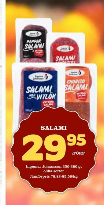 Matvärlden Tensta Salami erbjuda