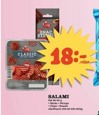 Matvärlden Tensta Salami erbjuda