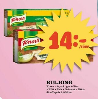 Matvärlden Tensta Buljong erbjuda
