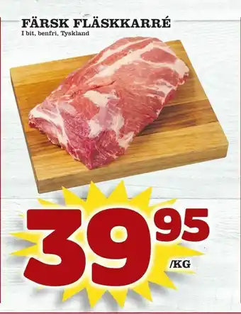 Matvärlden Tensta Färsk fläskkarré erbjuda