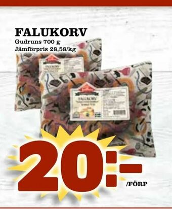 Matvärlden Tensta Falukorv erbjuda