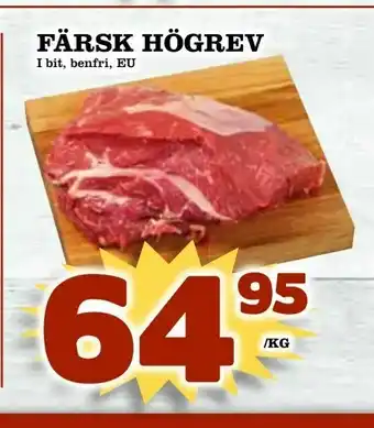 Matvärlden Tensta Färsk högrev erbjuda