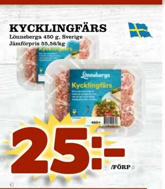 Matvärlden Tensta Kycklingfärs erbjuda