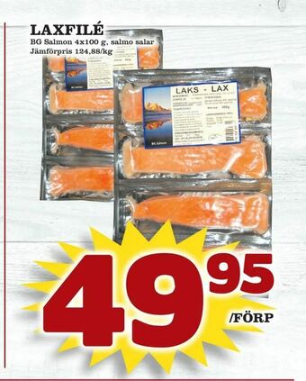 Matvärlden Tensta Laxfilé erbjuda