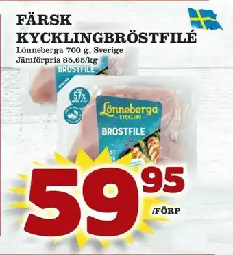 Matvärlden Tensta Färsk kycklingbröstfilé erbjuda