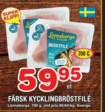 Nya Pulsen Färsk kycklingbröstfilé erbjuda