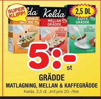 Nya Pulsen Grädde erbjuda