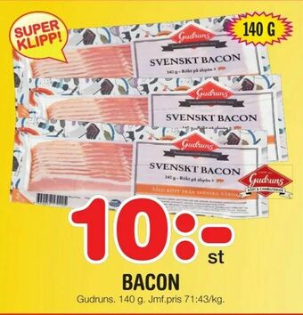 Nya Pulsen Bacon erbjuda