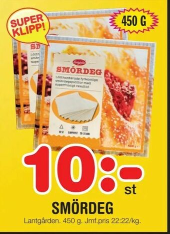 Nya Pulsen Smördeg erbjuda