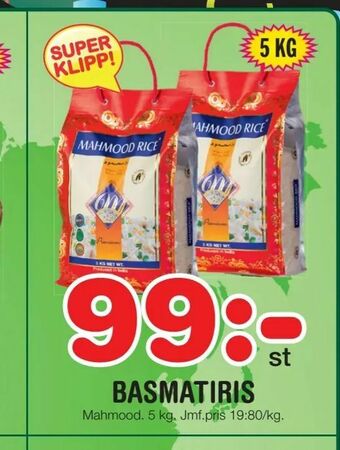 Nya Pulsen Basmatiris erbjuda
