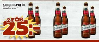 Nya Pulsen Alkoholfri öl erbjuda