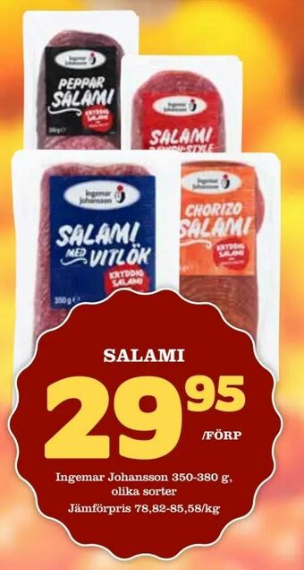 Nya Pulsen Salami erbjuda