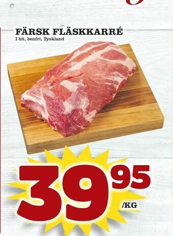 Nya Pulsen Färsk fläskkarré erbjuda