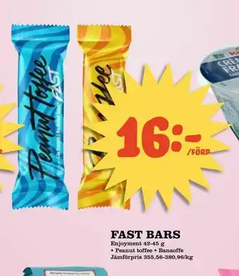 Supergrossen Fast bars erbjuda