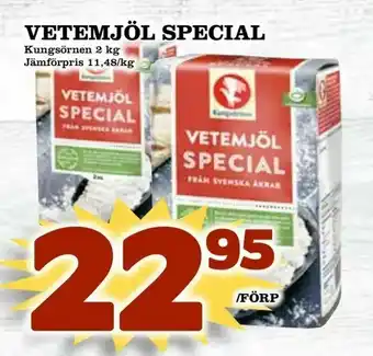 Supergrossen Vetemjöl special erbjuda