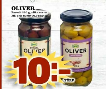Supergrossen Oliver erbjuda