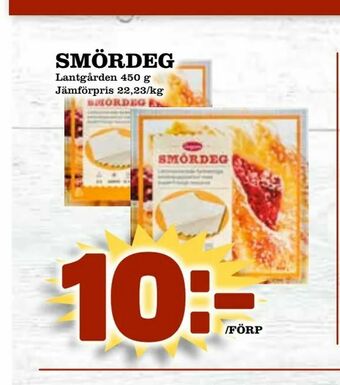 Supergrossen Smördeg erbjuda