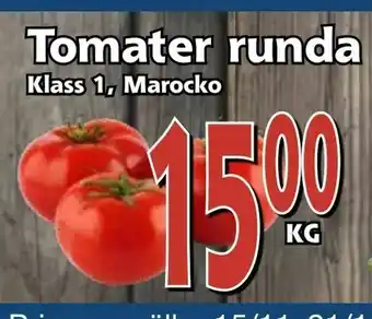 Supergrossen Tomater runda erbjuda