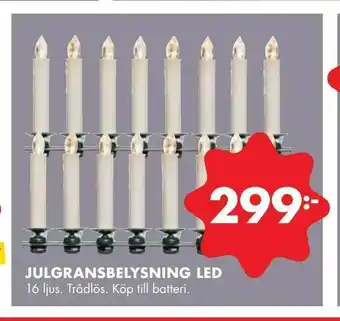 Julgransbelysning led