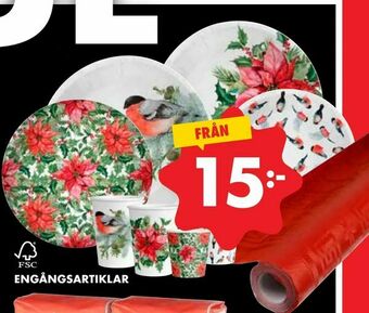 ÖoB Engångsartiklar erbjuda