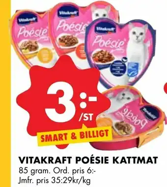 ÖoB Vitakraft poésie kattmat erbjuda