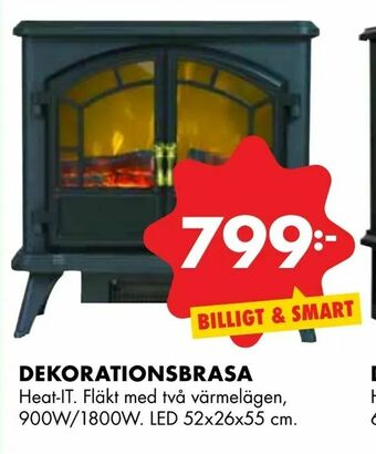 ÖoB Dekorationsbrasa erbjuda