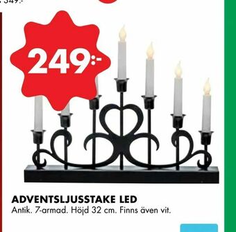 ÖoB Adventsljusstake led erbjuda