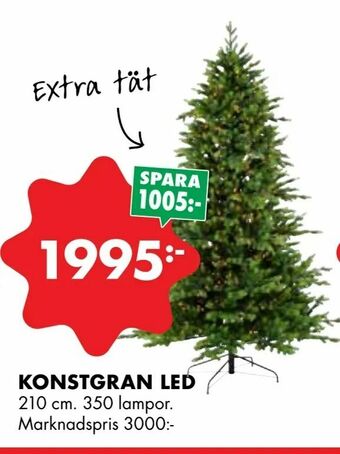 ÖoB Konstgran led erbjuda