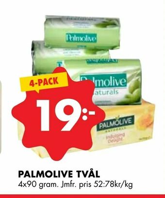 ÖoB Palmolive tvål erbjuda