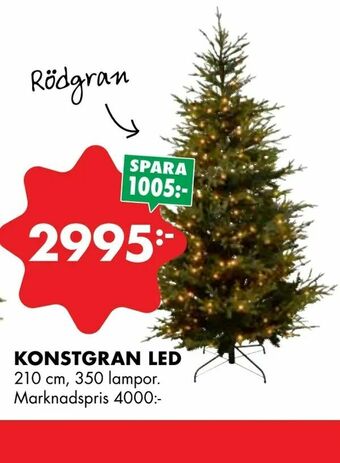 ÖoB Konstgran led erbjuda