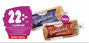 City Gross Lantbröd erbjuda