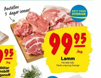 City Gross Lamm erbjuda