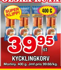 Nya Pulsen KYCKLINGKORV erbjuda