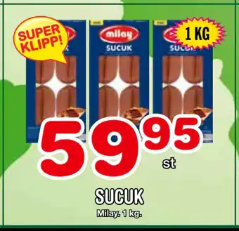 Nya Pulsen SUCUK erbjuda