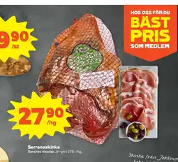 Stora Coop Serranoskinka erbjuda