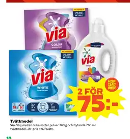 Stora Coop Tvättmedel erbjuda