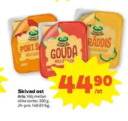 Stora Coop Skivad ost erbjuda
